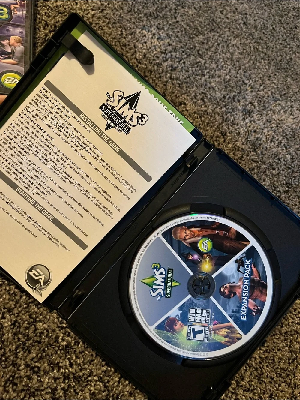 Electronic Arts sims computer